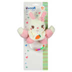 Игрушка-погремушка Uviton мягкая Кролик розовый Арт 0610, производитель Uviton, ISBN 465-7-78025-133-5, № 3