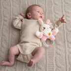 Игрушка-погремушка Uviton мягкая Кролик розовый Арт 0610, производитель Uviton, ISBN 465-7-78025-133-5, № 5