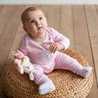 Игрушка-погремушка Uviton мягкая Кролик розовый Арт 0610, производитель Uviton, ISBN 465-7-78025-133-5, № 7