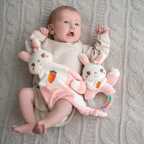 Игрушка-погремушка Uviton мягкая Кролик розовый Арт 0610, производитель Uviton, ISBN 465-7-78025-133-5, № 9