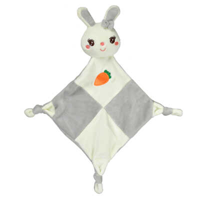 Игрушка-комфортер Uviton мягкая для спокойного сна новорождённых Кролик серый Арт 0611, производитель Uviton, ISBN 465-7-78025-115-1№ 2