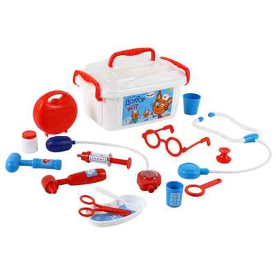 Набор "Три Кота" "Доктор" (в контейнере), арт. 65353, производитель Полесье, ISBN 481-0-34406-535-3№ 1