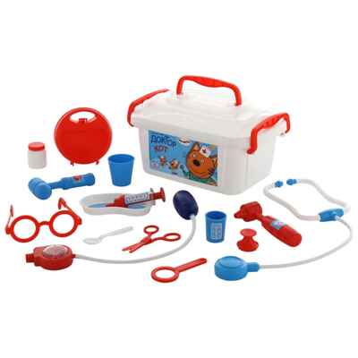 Набор "Три Кота" "Доктор" (в контейнере), арт. 65353, производитель Полесье, ISBN 481-0-34406-535-3№ 6