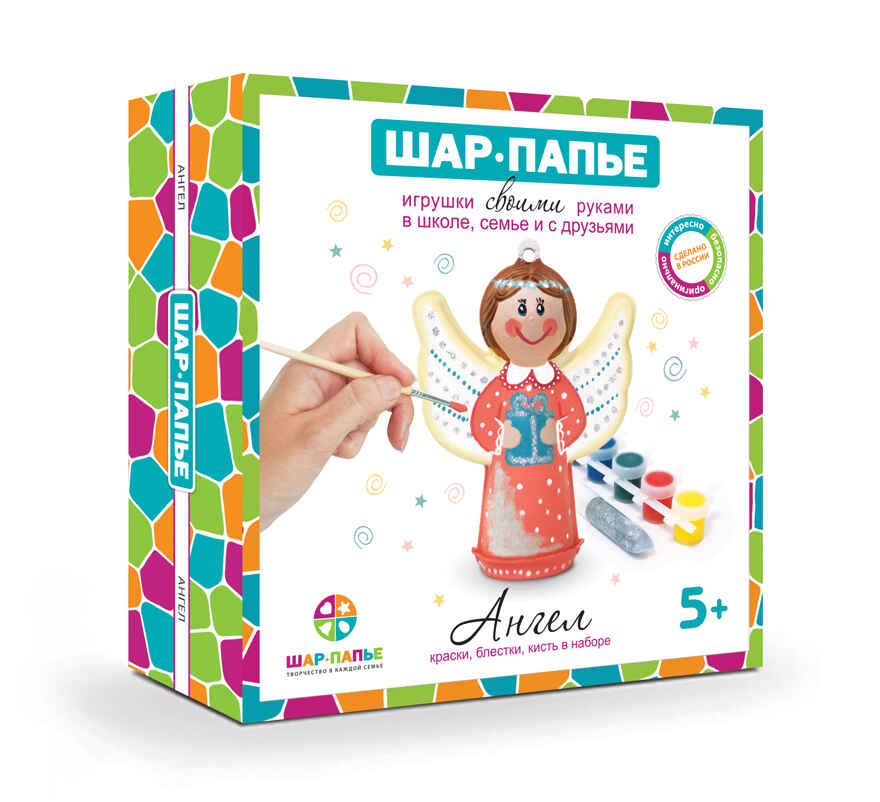 Шар-папье Набор Ангел, арт. В00016Т, производитель ШАР-ПАПЬЕ, ISBN 462-0-76781-236-2, № 1