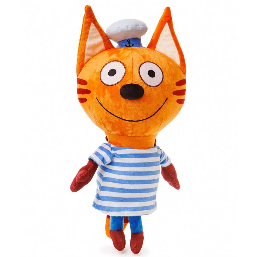 Мягкая игрушка Коржик В43 (Три Кота), арт. 6543/ОРЖ/43, производитель ЯиГрушка, ISBN 469-0-36510-633-0, № 1