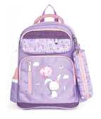 Рюкзак мягкий Schoolformat Cute rabbit, модель SOFT 3+, мягкий каркас, трехсекционный, 18 л, для девочек, арт. РЮКМ3П-МРЛ, производитель ФАРМ, ISBN 460-2-72314-878-4, № 1