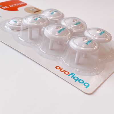 Заглушка для розеток 6 шт. Арт.950, производитель Babyono, ISBN 590-4-34120-500-9№ 3