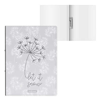 Папка с боковым зажимом пластиковая Frozen Beauty, A4, арт. 54089, производитель ErichKrause® (Эрих Краузе), ISBN 465-0-18454-089-0№ 1