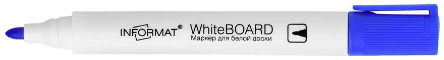 Маркер  для белых досок inФормат Board круглый, 3 мм синий, арт.WRR03B, производитель ФАРМ, ISBN 460-2-72303-621-0, № 6