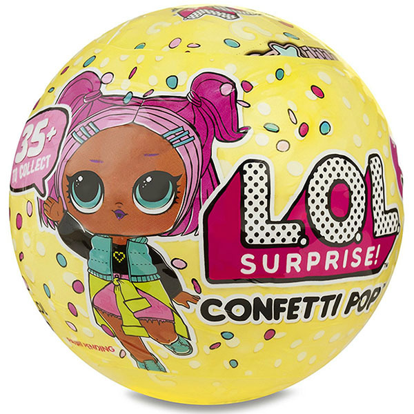 Кукла-сюрприз MGA Entertainment в шаре LOL Surprise 3 Confetti POP, 8 см, 551515, производитель MGA, ISBN 03-5-05155-151-5, № 2