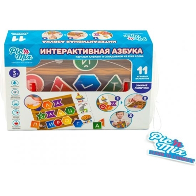 Игра настольная развивающая Интерактивная Азбука, арт. 112041, производитель Pic'nMix (ПикнМикс), ISBN 460-0-15112-041-9№ 1