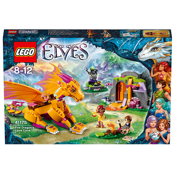 LEGO Elves  41175 Лавовая пещера дракона огня, производитель LEGO (ЛЕГО), ISBN 570-2-01559-458-5, № 1