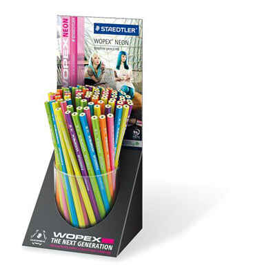 Карандаш чернографитный Wopex NEON HB, цвета в ассортименте Staedtler, производитель Staedtler (Стайтлер), ISBN 400-7-81718-212-3№ 1
