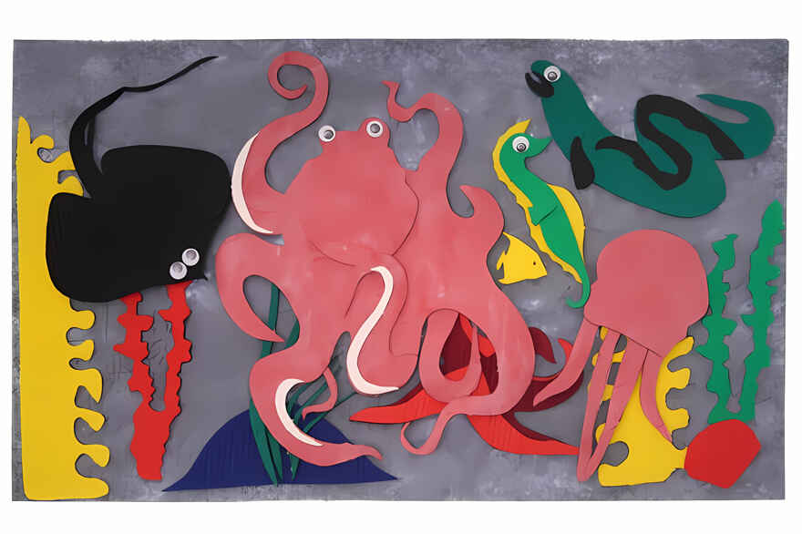 Подводный мир с игровым полем, арт. LIP1014, производитель Веселые липучки LIP-LIP, ISBN 460-9-21800-013-8, № 3