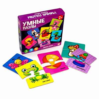 Умные пазлы. Первые пазлы., производитель Malamalama (Маламалама), ISBN 462-7-13168-845-5№ 1