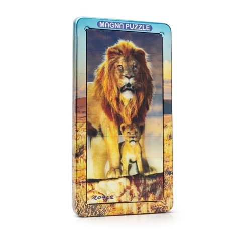 3D Magna пазл портрет Лев, арт. 31170, производитель BUMBARAM (БУМБАРАМ), ISBN 501-5-76603-117-0, № 1