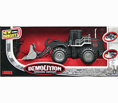 20420* Игрушка Д/У Строительная DEMOLITION 9&quot;-11&quot; loader., производитель New Bright, ISBN 005-0-21130-420-6, № 1