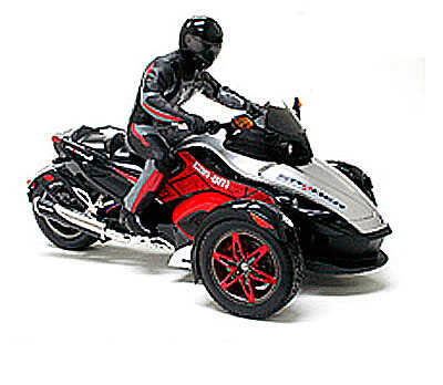 1639R Игрушка Р/У Мотоцикл CAN-AM 1:16, производитель New Bright, ISBN 005-0-21111-639-7№ 1