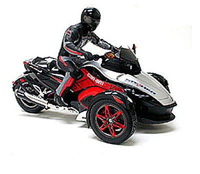 1639R Игрушка Р/У Мотоцикл CAN-AM 1:16, производитель New Bright, ISBN 005-0-21111-639-7, № 1