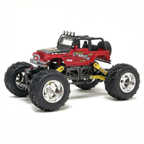 Радиоуправляемая машина PRO DIRT Rock Crawler (Wrangler) красная 1:18, производитель New Bright, ISBN 005-0-21101-800-4, № 1