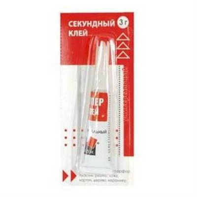 Клей Супер GHS325B _3 гр. Адм (12/288), производитель СервисТорг, ISBN 763-0-01490-380-1, № 2