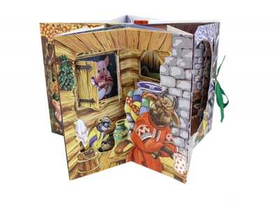 Зимовье зверей. Сказки-панорамки, производитель Эксмо , ISBN 978-5-69991-982-6№ 4