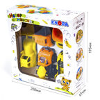 Набор машинок Вжух на стройке 10 см, арт. 86264, производитель Пластмастер, ISBN 463-0-08096-233-0, № 3