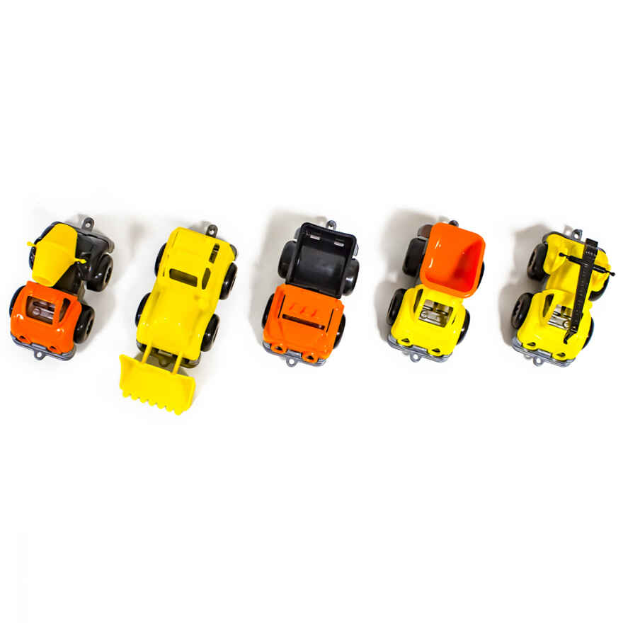 Набор машинок Вжух на стройке 10 см, арт. 86264, производитель Пластмастер, ISBN 463-0-08096-233-0, № 10