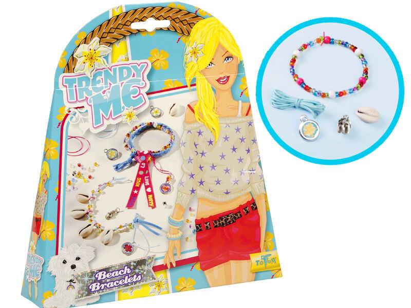 Totum Набор для творчества Trendy Me beach bracelets, арт. 540019, производитель Totum (Тотум), ISBN 871-4-27454-001-9, № 1