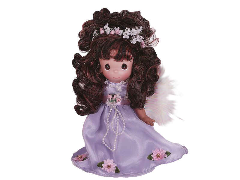 Кукла Precious Moments Ты словно ангел, брюнетка 21 см, арт. 3527, производитель The Doll Maker, ISBN 73-2-53303-527-2, № 1