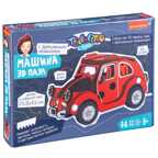 Набор для творчества . движущийся деревян. 3D пазл, МАШИНА КРАСНАЯ, 65 дет, арт. ВВ4682, производитель Bondibon (Бондибон), ISBN 489-5-13604-694-9, № 1
