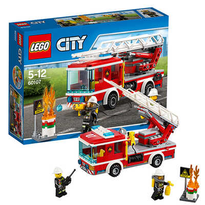 LEGO City 60107 Пожарный автомобиль с лестницей, производитель LEGO (ЛЕГО), ISBN 570-2-01559-176-8№ 1