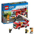 LEGO City 60107 Пожарный автомобиль с лестницей, производитель LEGO (ЛЕГО), ISBN 570-2-01559-176-8, № 1