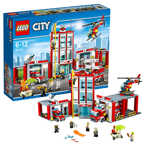 LEGO City 60110 Пожарная часть, производитель LEGO (ЛЕГО), ISBN 570-2-01559-189-8, № 1