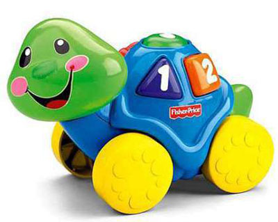 Смейся и учись Черепашка, производитель Fisher-Price (Фишер Прайс), ISBN 693-4-61389-538-5, № 1