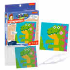 Термомозаика картина Динозаврик, ВВ5715, производитель Bondibon (Бондибон), ISBN 489-5-13605-992-5, № 8