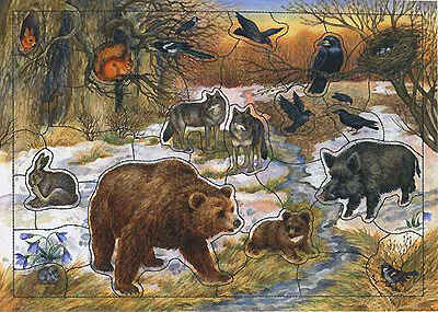 Пазл &quot;Времена года. Весна&quot;, производитель Дрофа-медиа, ISBN 460-7-14735-497-1№ 1