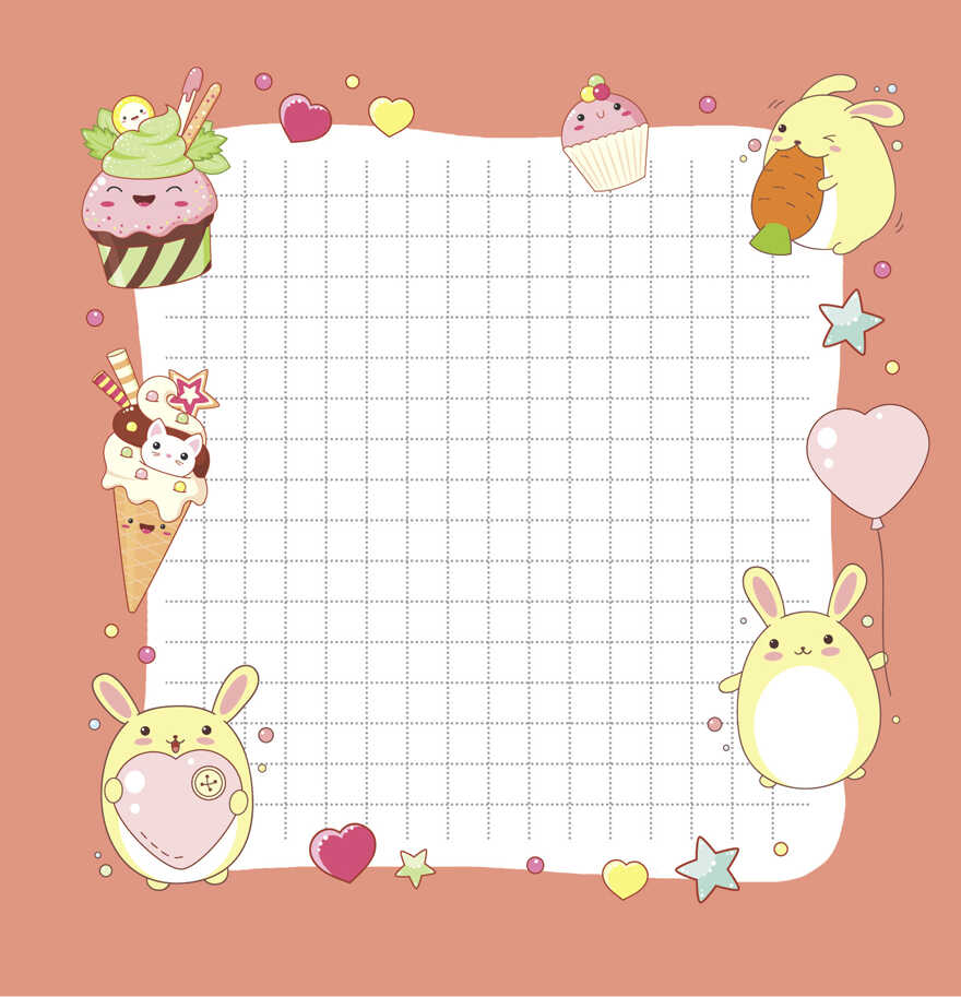 Блокнот Kawaii. Маленький блокнот для большого счастья (мятный), производитель Контэнт, ISBN 978-5-00141-804-7, № 2