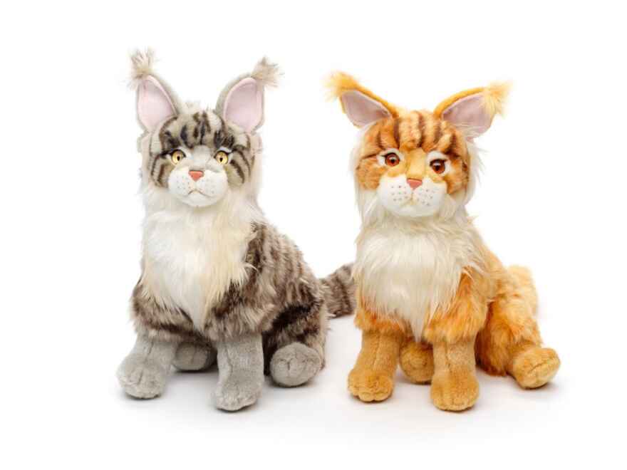 Игрушка мягконабивная Кот Мейн-кун 31см., арт. M30505A, производитель LEOSCO, ISBN 402-8-66719-163-9, № 1
