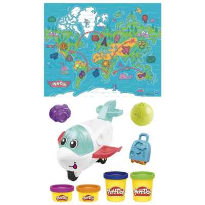 Набор с массой для лепки PLAY-DOH &quot;Самолет-путешественник&quot;, арт. F88045L0, производитель Hasbro (Хасбро), ISBN 501-0-99620-142-3№ 2