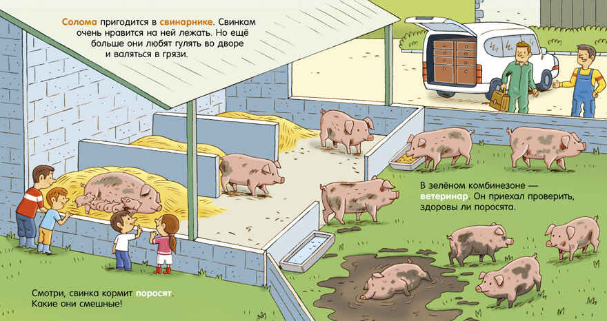 Как устроен мир? Ферма, производитель Клевер (Clever) , ISBN 978-5-00252-225-5, № 5