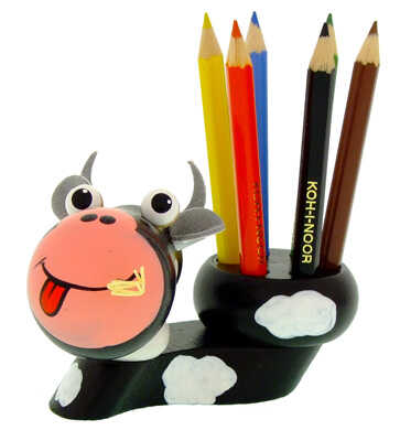 Подставка под карандаши Корова, производитель ABAfactory, ISBN 200-0-54190-848-1№ 1