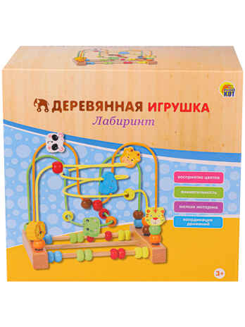Лабиринт Животные, арт. ИД-5133, производитель Рыжий кот, ISBN 461-0-14485-133-6№ 2