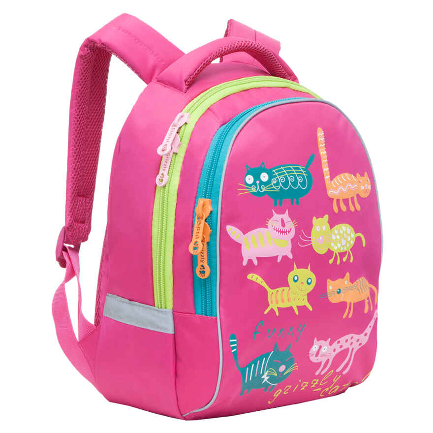 Рюкзак школьный, арт. RG-657-4/4, производитель GRIZZLY, ISBN 469-0-62905-547-3, № 1