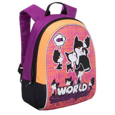 Рюкзак школьный, арт. RG-658-1/3, производитель GRIZZLY, ISBN 469-0-62905-923-5№ 1