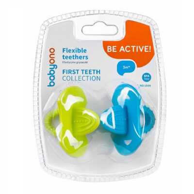 Прорезватель для зубов 2шт в упаковке Арт.1009, производитель Babyono, ISBN 590-4-34120-712-6№ 3