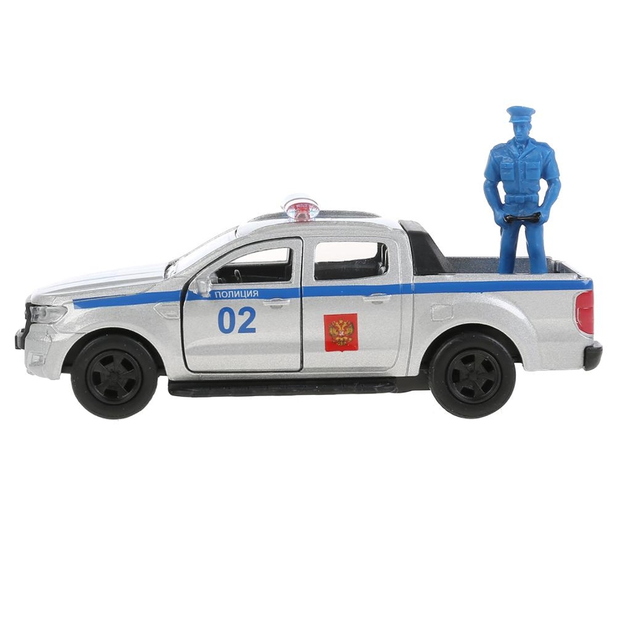 Ford Ranger инерционный с фигуркой, 12 см., арт. SB-18-09-FR-P+FG-WB, производитель Симбат, ISBN 468-0-01371-504-5, № 3