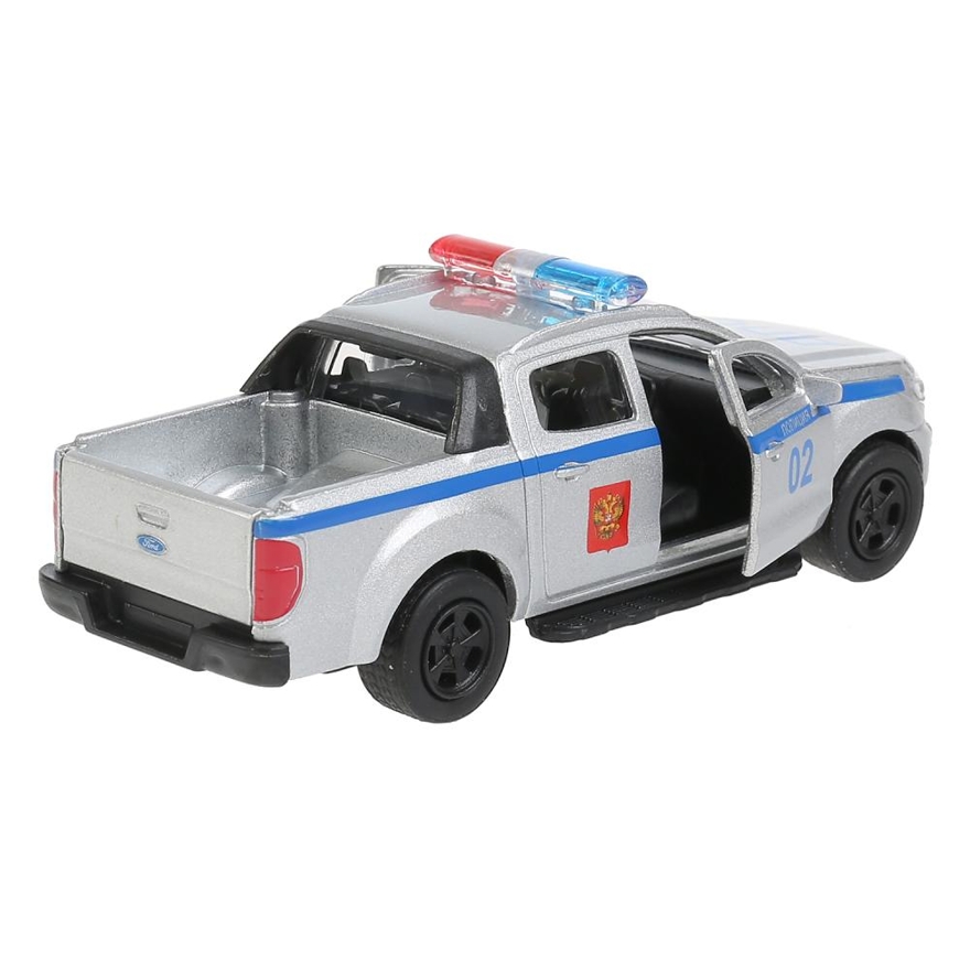 Ford Ranger инерционный с фигуркой, 12 см., арт. SB-18-09-FR-P+FG-WB, производитель Симбат, ISBN 468-0-01371-504-5, № 5
