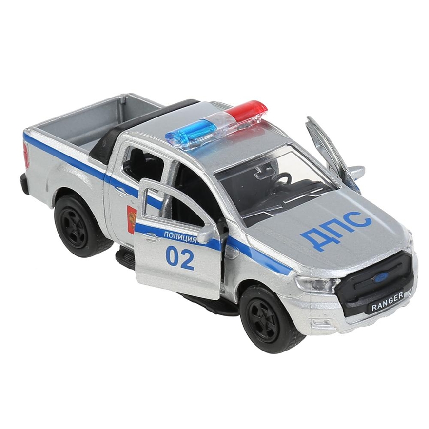 Ford Ranger инерционный с фигуркой, 12 см., арт. SB-18-09-FR-P+FG-WB, производитель Симбат, ISBN 468-0-01371-504-5, № 6