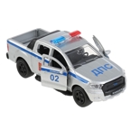 Ford Ranger инерционный с фигуркой, 12 см., арт. SB-18-09-FR-P+FG-WB, производитель Симбат, ISBN 468-0-01371-504-5, № 6